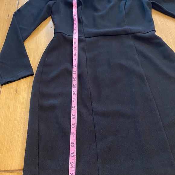 ASOS Women’s Classic Black Versatile Long Sleeve Short Dress size 8 New - Picture 8 of 16